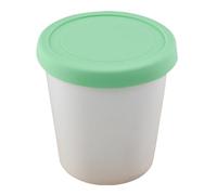 Générique Contenants de crème glacée - Récipient à crème glacée anti-fuite pour maison - Bac de rangement réutilisable pour congélateur pour maison, yaourt glacé, capacité de 1 litre