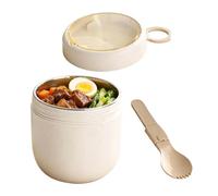 Générique Contenants Repas pour Déjeuner Soup - 600ml Bol Isotherme Anti-Fuite avec Poignée | Récipient de transport pour soupe,pour Randonnée Escalade Sport Plage Mer Voyage Été Long Trajet en