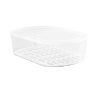 Générique Conteneur À Biscuits | Organisateur Conservation Anti-Adhésif Étanche - Récipient Congélation Pour Cookies - Pour Viande, Pâtes, Lasagne, Cuisine Maison, Restaurant, Boulangerie,