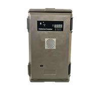 Générique Conteneur Chauffant Ventilé 120L - Température Réglable 5°C à 75°C - Compatible GN 1/1-8 à 10h de Conservation - 450W