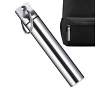 Générique Conteneur de -Dents pour Voyager - Mini boîtier de Rangement de -Dents, Organisateur de -dent Mince | Petit Porte-Tubes de Dents en Aluminium Écoute de -Dents Portable pour Le Sac à ma