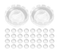 Générique Conteneur de Greffe de Cils 120pcs Base Auto-adhésive en Plastique, Support Professionnel pour Extensions de Cils, pour Salons de Beauté et Usage Personnel