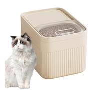 Générique Conteneur de Nourriture pour Animaux,Grand Récipient Pour Croquettes Sèches - Seau Organisateur pour Animaux avec Tasse à Mesurer pour Snacks Grains et Organisation de