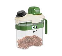 Générique Conteneur de Nourriture pour Chien,Boîtier de Friandises pour Chiot | Bac de Rangement Transparent avec Couvercle Hermétique pour Aliments Farine Riz Céréales | Garde-Manger