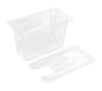 Générique Conteneur Thermoplongeur Transparent 6l PC pour Cuisson sous Vide et Rangement Accessoires la Cuisine Maison 12.80x7.87x6.89in