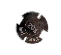 Générique Contrepoids en métal de 20 g pour Souris G502X GPROX Superlight Contrôle de précision pour Les Jeux et Le Bureau Housse de Souris à réglage précis du Poids