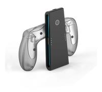 Générique Contrôleur de Jeu Multifonctionnel pour JCon pour Switch 2 Adaptateur de Poignée de Quai de Chargement de Type C pour Switch2 Adaptateur de Chargeur pour J Con (Translucent Black)