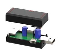 Générique Contrôleur De Vitesse Variable - Contrôleur De Vitesse À Induction 5V - Ventilateur Régulateur Réglable avec Protégé pour Bureau Extérieur Camping PC Portable Industriel et Atelier