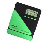 Générique Contrôleur MPPT 12V 24V, avec en Temps réel, écran LCD, régulateur de à très Haut rendement