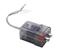 Générique Convertisseur Audio stéréo de Voiture Haut à Bas Niveau | Convertisseur de Sortie de Ligne amplificateur réglable pour autoradio - Convertisseur Haut-Bas de Haut-Parleur Audio de Voiture