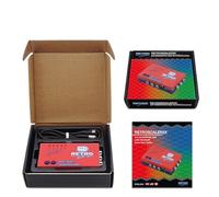 Générique Convertisseur AV vers HDMI pour Consoles Rétro N64, Snes, NES, PS1, PS2, Dreamcast, Saturn avec Sortie HDMI 4K (Rouge)