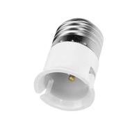 Générique Convertisseur de douilles lampe, support Conversion Base d'ampoule Led, convertisseur B22 à E27, adaptateur douille, 1 30 pièces(Gold)