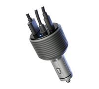 Générique Convertisseur de Puissance de Voiture Compact pour Link Miniature 12 V 24 V à 30 V 3, 5 A Adaptateur d ' Alimentation élévateur avec Courant continu 105 W Sortie Adaptateur USB