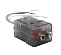 Générique Convertisseur d'impédance de Haut-Parleur Haut à Bas | Convertisseur de Sortie de Ligne amplificateur réglable pour autoradio | Convertisseur Haut-Bas de Haut-Parleur Audio de Voiture