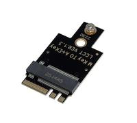 Générique Convertisseur PCIe4.0Riser A + E Keys, 2230 disques durs NVME Carte Adaptateur de contrôleur hôte, Extension de Disque Dur NVMe A + E adaptateurs PCIE
