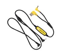 Générique Convertisseurs de tensions Câble élévateur USB, Yellow Two Port | Les convertisseurs de tension USB 5V à 12V transforment la ligne de régulateur de puissance DC3.8X1.35Mm