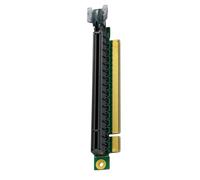 Générique Convertisseurs PCIE X16 à X16, Carte Risers à 90 degrés pour 1U | Adaptateurs de carte Risers à angle droit pour petits serveurs informatiques 1U et châssis spéciaux, connecteurs