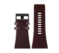 Générique Convient for bracelet de montre DZ7406 DZ7408 DZ4280 DZ4343 22 24 26 28 30 32 34 mm bracelet homme(Brown black clasp,32mm)