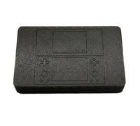 Générique Convient pour Anbernic RG DS Étui de Protection Housse de Protection Antichoc Étui de Console de Jeu Portable Boîte de Rangement Conception de Couvercle magnétique (Noir Translucide)