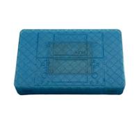 Générique Convient pour Anbernic RG DS Étui de Protection Housse de Protection Antichoc Étui de Console de Jeu Portable Boîte de Rangement Conception de Couvercle magnétique (Bleu Translucide)