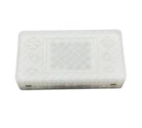 Générique Convient pour AYANEO Pocket S Mini Console de Jeu Housse de Protection Magnétique Portable Rétro Étui de Rangement pour Console de Jeu Portable (Blanc Translucide)