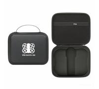 Générique Convient pour DJI Avata 360 Sac De Rangement pour Drone Étui De Transport De Voyage à Coque Rigide Sac De Rangement De Protection Portable en PU Léger Et Durable (Noir avec Un Motif)