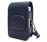 Générique Convient pour Mini Liplay +, Sac de Stockage Protecteur PU de caméra, étui de caméra Portable avec bandoulière (Bleu)