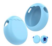 Générique Convient pour Tamagotchi Paradise la Console de Jeux Couverture Souple Silicone Liquide Résistant aux Chutes Jolie Housse de Protection et Capuchon de Bouton Antidérapant (Bleu)