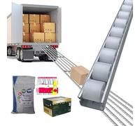 Générique Convoyeur à Rouleaux Robuste Non motorisé pour camions, remorques, supermarchés et entrepôts - Solution Efficace de manutention de matériaux de 76 à 15 cm pour Les fermes et Les ranchs