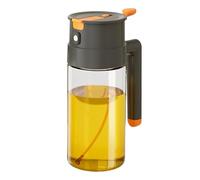 Générique Cooking Oil Sprayer - 650ml Refillable 2 in 1 Oil Dispenser for Air Fryer Meal Prep | Kitchen Spray Bottle for Salad BBQ Baking Frying Roasting Pizza Making Controlled Pouring Use