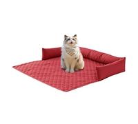 Générique Cool Dog Bed, Washable Pet Cooling Cushion, Soft Breathable Blanket, Comfortable Summer Rest Pad for Dogs, Cats, Puppy, Kitten, Crate, Couch, Car, Indoor, 47.24x29.53 inches