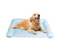 Générique Cool Mat Dogs, Waterproof Dog Cooling, Breathable Ice Pad for Pets 19.69x11.81 inches, Summer for Hot Weather, Use in Home, Car, Lawn, Garden, Apartment, Floor, Or Bedroom