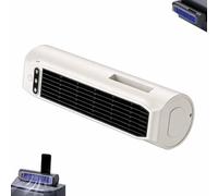 Générique Cooling Ace Climatiseur Portable à 3 Vitesses RéGlables,Sans Pales Silencieux Rechargeable Par Usb Pour La Maison,Le Bureau,Unité Ac Silencieuse,Montage Mural,éConomie D'Espace (Beige)