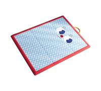 Générique Cooling Blanket Dogs, Waterproof Pet Mat, 24.41x11.81 inches Size Lightweight Iced Silk Fabric, Washable Portable Cushion for Puppy Senior Cat Sofa Chair, Blue, Pink