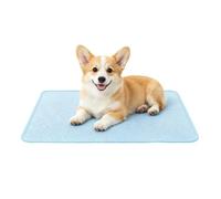 Générique Cooling Cat Pad - Ice Silk Bed, Breathable Pet Mat | Summer Cat Dog Heat Relief Pad For Small Medium Large Kitten Indoor Crate Kennel Floor Home Travel Car Picnic