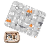 Générique Cooling Dog Bed Mat - Scratch Resistant Pet Cooling Pad, Cold Sleeping Cushion, Breathable Comfort Rest Mat | Pet Mats for Puppy Kitten Small Medium Large Indoor Outdoor Crate