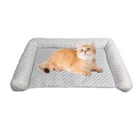 Générique Cooling Dog Bed, Portable Dog Chilling Mat, Foldable Design & Comfortable Crate Support, Ice Pad Sleeping Solution for Kennels, Travel, Cats, Home, Camping, and Pets