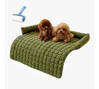 Générique Cooling Dog Bed,Summer Comfortable Cooling Dog Mat Washable,Cooling Dog Bed with Ice Silk Fabric,Non-Slip & Machine Washable Design,Suitable for Sofas,Floors,Large Dogs,Small Dogs and Cats
