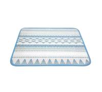 Générique Cooling Dog Mat, Comfortable Soft Pad, 13.78x19.69 inches Mat with Non-Slip Base, Cooling Dogs Beds, Pet Sleeping Pad with Build, Dog Cool Mats for Car Trip Park Beach Picnic Balcony Lawn