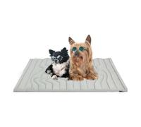 Générique Cooling Dog Mat - Double Sided Cooler Mat, Gentle Wear Resistant Ice Pad, Floor Car Seat Accessory, Indoor Outdoor Crate Use, Cooling Bed for Puppies Dogs Home Travel