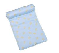 Générique Cooling Dog Mat, Ice Silk Pet Sleeping Pad, Foldable Breathable Cat Cushion, Soft Anti Slip Puppy Blanket with Pillow for Indoor Floor Crate Travel, 23.62x15.75x5.91 inches
