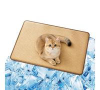 Générique Cooling Mat - 23.62 inch Pet Cooling Sleeping Pad | 450g PE Cat Dog Summer Coolings Bed - Breathable Heat Relief Mat for Cats Dogs All Season Resting, Crate Pad, Floor Bed and Travel Use