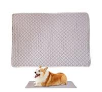 Générique Cooling Mat Dog Pad Pet, Portable Ice Mat Waterproof Anti Slip Design, Breathable Foldable Surfaces for Home, Patio, Camping, Travel, Outdoors Use, 19.69x15.75 inches