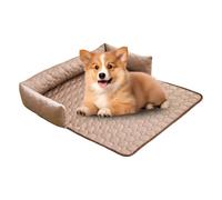 Générique Cooling Mat for Dogs, Breathable Couch Cover Cushion with Non-Slip Base, Comfortable Blanket for Pets in Indoor Cages, Cars, Houses, Caves, Kittens, Puppies, and Cats