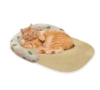 Générique Cooling Mat for Dogs, Cooling Cushion for Cats, Pet Cool Sleeping Pad, Breathable Gel Layer, Foldable Lightweight Design, Blue, Hot Weather Supplies for Car Space Living Room Balcony Lawn