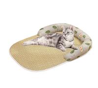 Générique Cooling Mat for Dogs, Cooling Cushion for Cats, Pet Cool Sleeping Pad, Breathable Gel Layer, Foldable Lightweight Design, Blue, Hot Weather Supplies for Car Space Living Room Balcony Lawn