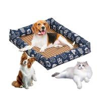 Générique Cooling Mat for Dogs, Non-Slip Cooler Dog Bed, Cat Furniture for Sofas, Chairs, Car, Patio, Backyard, House, Living Room, Bedroom, Work Area Spaces, Pet Comfort Accessory