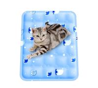 Générique Cooling Mat for Dogs, Summer Bed Cool Mat for Pets, Large Washable Puppy Cushion with Non-Slip Bottom, Breathable Soft Pad for Couch, Floor, Crate, Kennel, Ideal for Indoor Sleeping