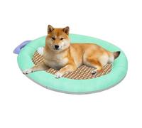 Générique Cooling Mat for Small - Pet Portable Soft Pad | Dog Cooling Mat for Rest | Pet Portable Soft Pad | Chew-Proof Cooling Bed with Soft Fabric for Indoor Home Puppy Dog Cats Travel Relaxation