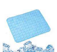 Générique Cooling Mat, Ice-Silk Pet Cooling Pad, Indoor Outdoor Breathable Bed Blanket, Soft Lightweight Design, Comfortable Sleep Surfaces for Small to Large Breeds Resting Playing Summer